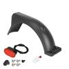 Universals Rear Mudguard with Tail Light Electric Scooter Rear Mudguard Replacement Widened Mud Guard Enduring