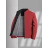 Spring and Autumn Men's Stand Collar Jacket Men's Executive Casual Business Men's Wear Middle-aged Dad's Coat