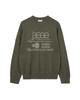 Eiieii Web Logo Hairy Knit [Khaki]