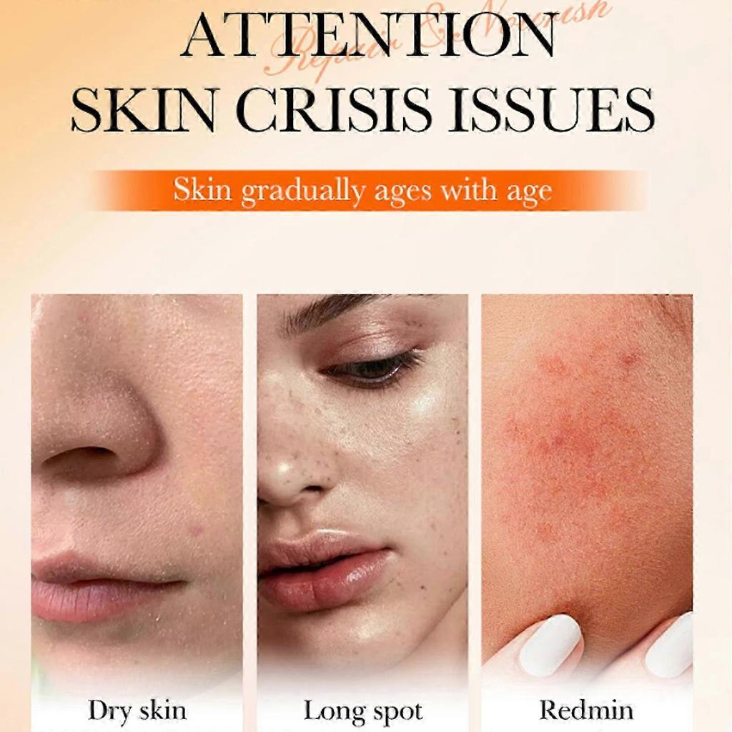 1/2/3Pcs Collagen Anti-ageing Cream, Firms the Skin, Moisturises and Nourishes