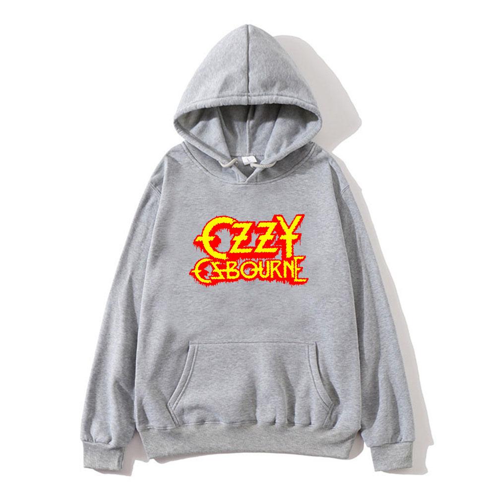 Ozzy Osbourne Hoodies Long Sleeve Fashion Casual Sweatshirt for Boys/girls Retro Cute Clothing Ropa Hombre Hooded