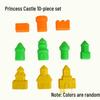 Handmade Colored Playdough Set for Kids with Molds and DIY Tools