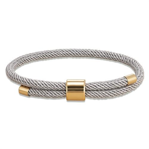 2026 European and American Simple Men's and Women's Gold Adjustable Hand Rope Classic Couple Milan Rope Hand