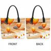  Watercolor Hot Air Balloon Printed Large Capacity Casual Tote Bag for Daily Use