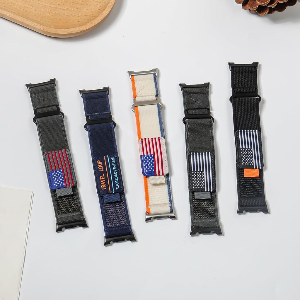 Trailový pásek pro Samsung Galaxy Watch 8/8 classic band 40mm 44mm 46mm Příslušenství sportovní nylonový náramek correa Galaxy watch 8 strap