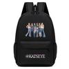 60123-15 Popstars KATSEYE Bedruckter Rucksack Schüler Schule Wasserdichte Tasche