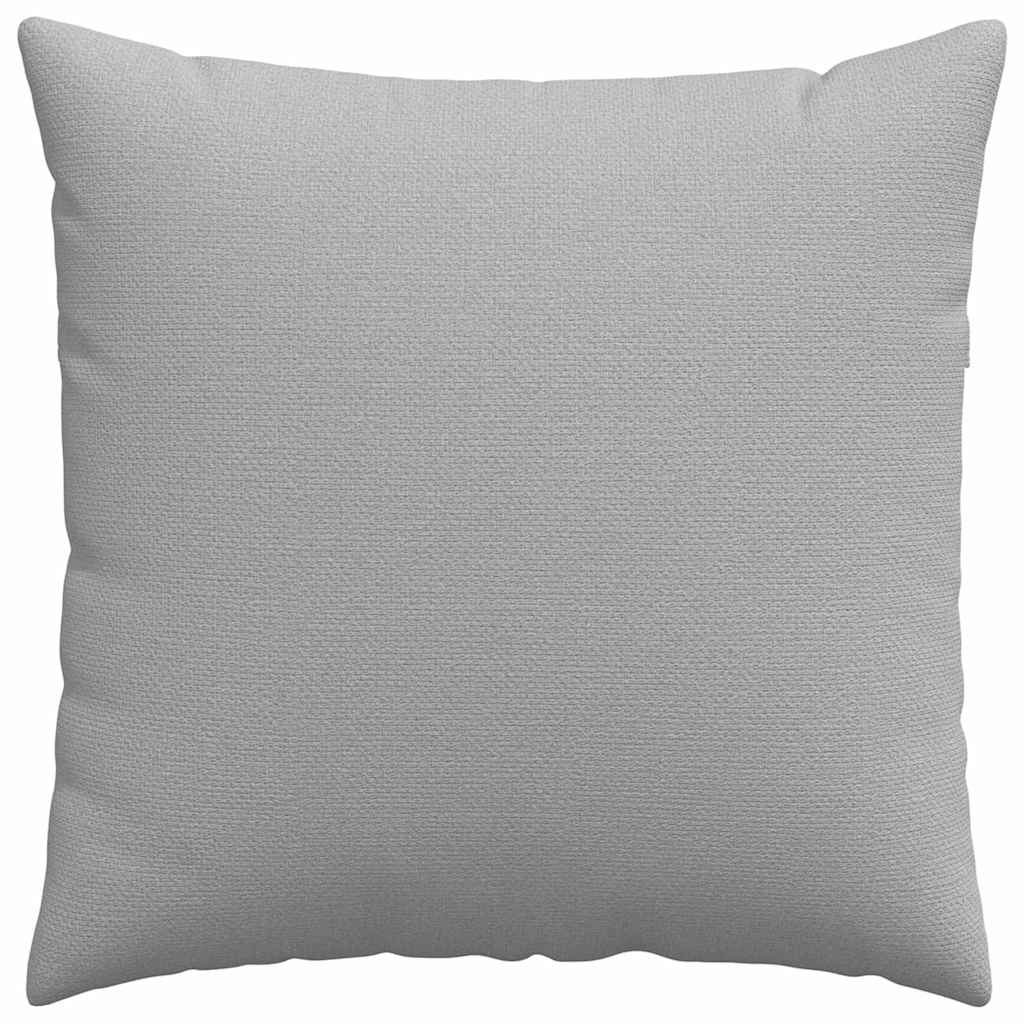 Sofa Cushions 2 Pcs Cloud Grey 60 X 60 Cm Fabric