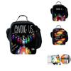 Versatile Three Piece School Backpack Set For Boys And Girls With Print Designs