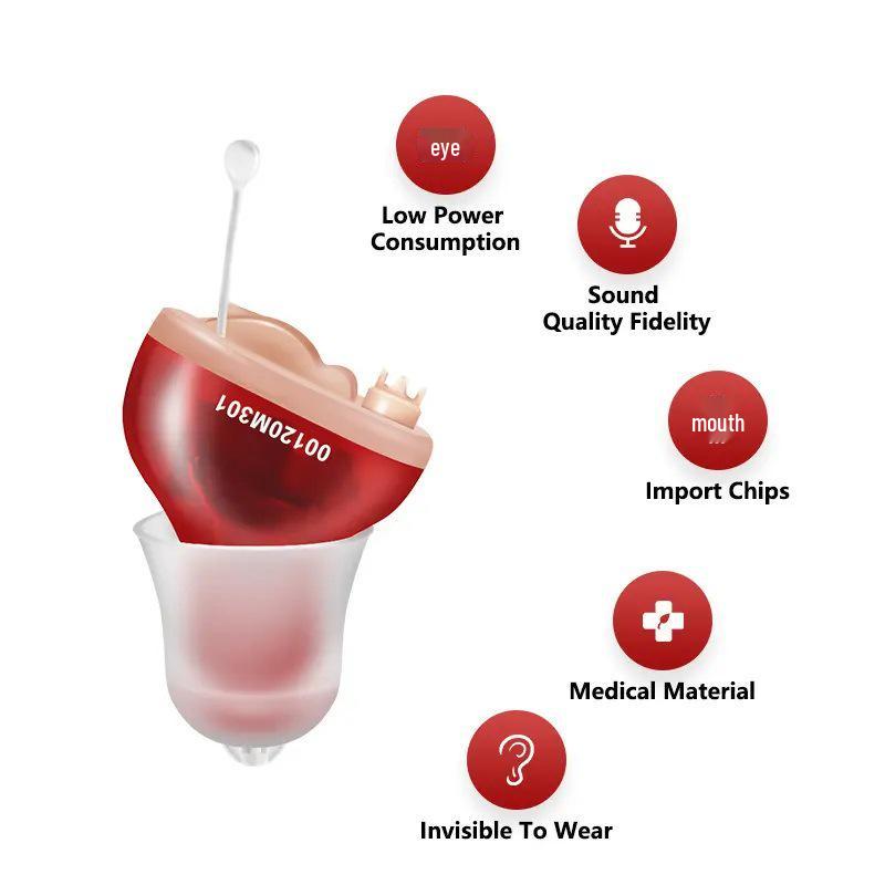 CIC Invisible In-Ear Hearing Aid Sound Amplifier