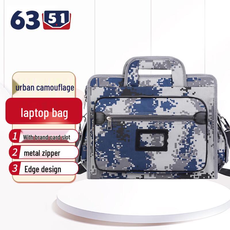City Camouflage Laptop Briefcase
