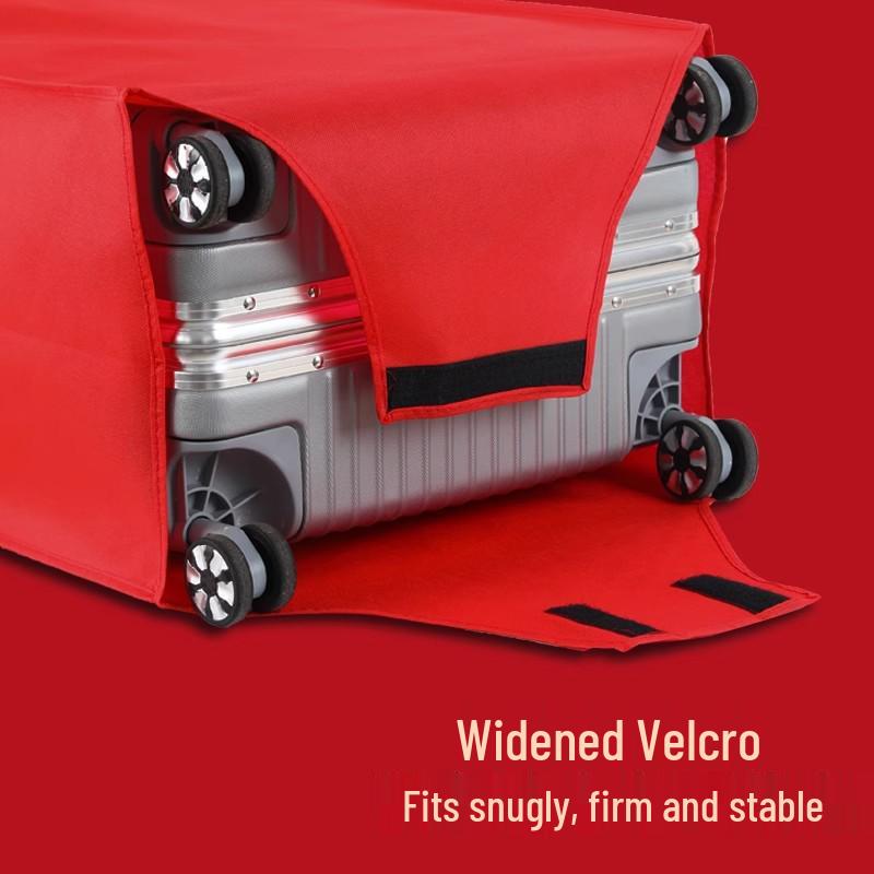 New Arrival: Wedding Suitcase Dust Cover with Lock - Happiness Design