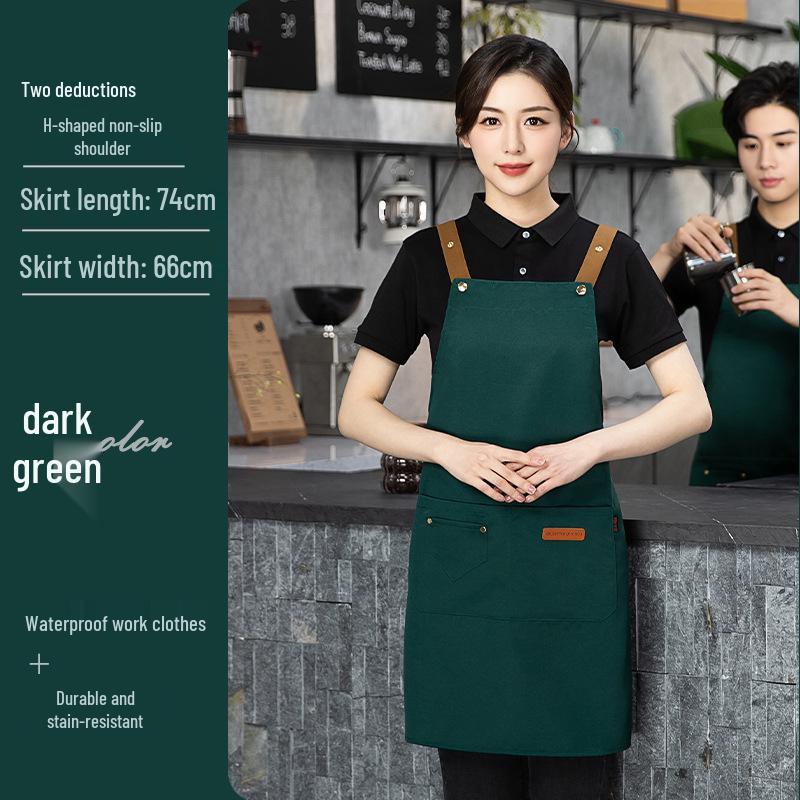Custom Waterproof Oil-Proof Catering Kitchen Apron
