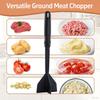 Meat Chopper, Ground Beef Smasher For Hamburger Meat, Heat Resistant Meat Masher For Ground Beef