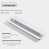 Modern Sliding Door Concealed Handle Slotted Embedded Buckle Furniture Handles Wardrobe Push Pull Hidden Kitchen Cabinet Knobs