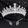 Trending Crystal Diamond Bridal Headband and Headdress for Weddings and Events