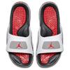 Air Jordan Hydro 4 Retro White Red Slippers 532225-104