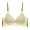 Langsha Underwear Women's Summer Thin Ice Silk Breathable and Seamless Small Breasts Gather Bras Without Steel Rings