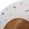 Folding Goldfish Dyed Carved Paper 35 Cm [Koshōdō] Kyoto-style Fan, Design, Frame, Medium-sized Fan, Ribs, Scented, Women's, 19.5