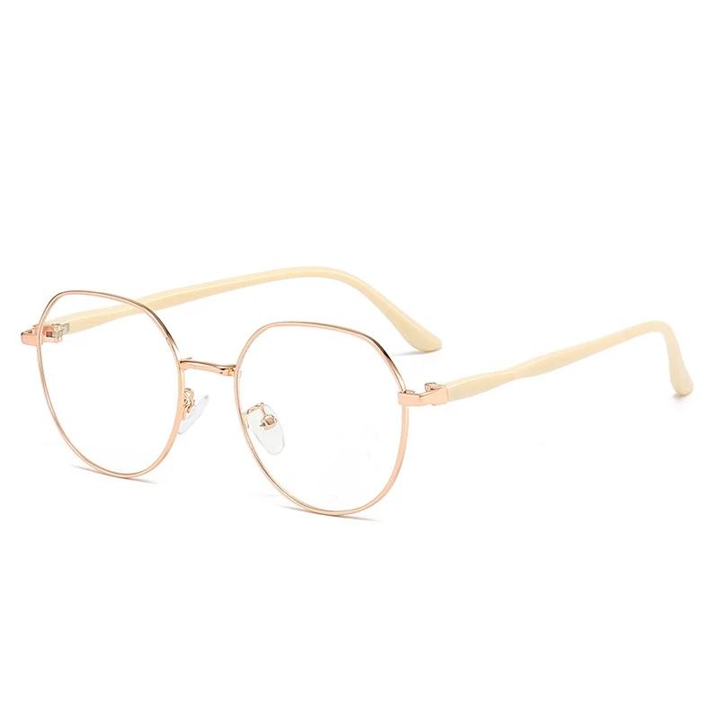 

Fashion Metal Large Frame Reading Glasses Women High Definition Anti-Blue Presbyopia Eyewear Anti-Reflective Hyperopia Glasses 3.0