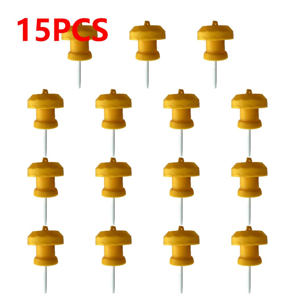 Fruit Fly Trap Killer Yellow Plastic Drosophila Trap Anti Fly Bee Pest Killer Catcher Farm Orchard Insect Trap Pest Control Tool