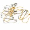 1000Pcs Gourd Shape Safety Pin Metal Knitting Locking Marker Clip Clothing Label Fastener Pin for Stitching Sewing Craft