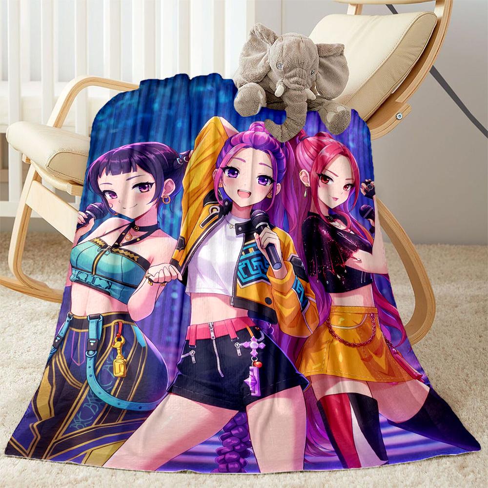 Futuristic Fashion Party Blanket Warmthful Decor Suitable for Couch Sofa Picnics Four Seasons Multipurpose Warmthful Decor