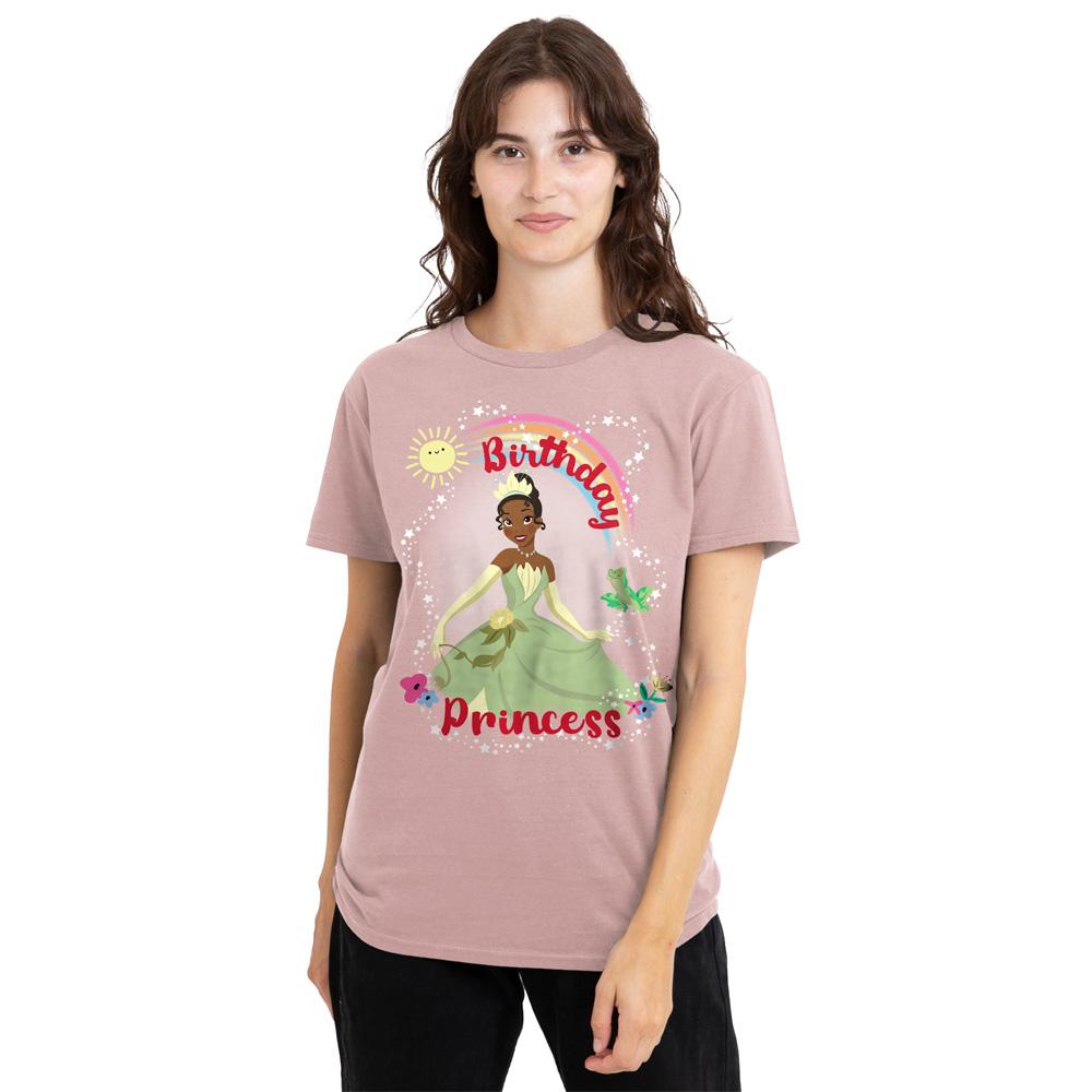 The Princess and the Frog Womens/Ladies Tiana Birthday T-Shirt