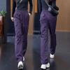 Overalls Women's Spring and Autumn High Waist Loose American Straight Casual Wide-leg Cargo Pants Women Pants