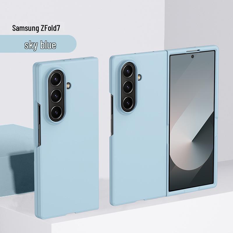 Samsung Z Fold7 Hülle: Matte Hautgefühl, Sturzsicher, Passt für Z Fold6/Z Fold5, Unisex-Design