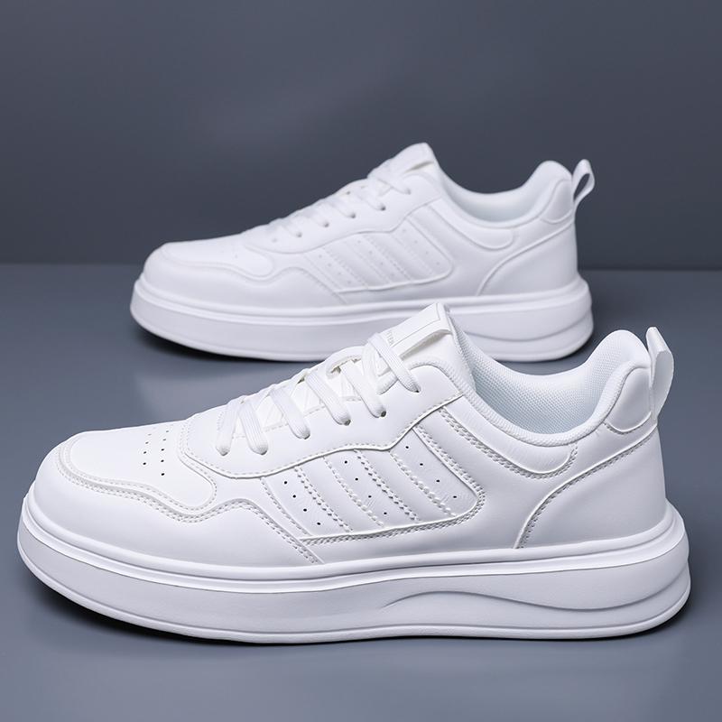 Lan Fengu Spring New Sports Shoes Breathable Men's Shoes Korean Edition Trendy British Thick Soled Men's Shoes Mesh Breathable Men's Shoes