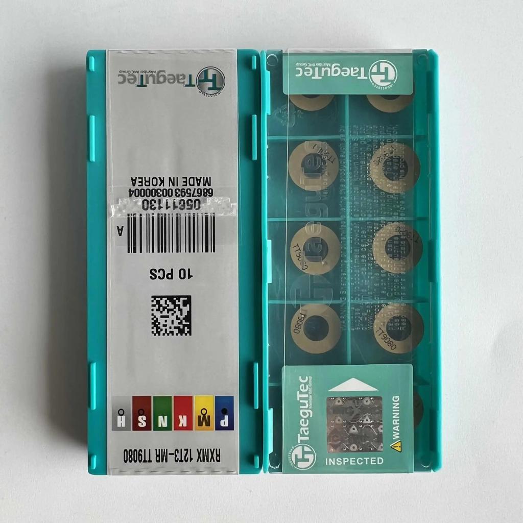 TaeguTec / RXMX12T3-MR TT9080 /Original Genuine CNC Alloy Blade 10 PCS