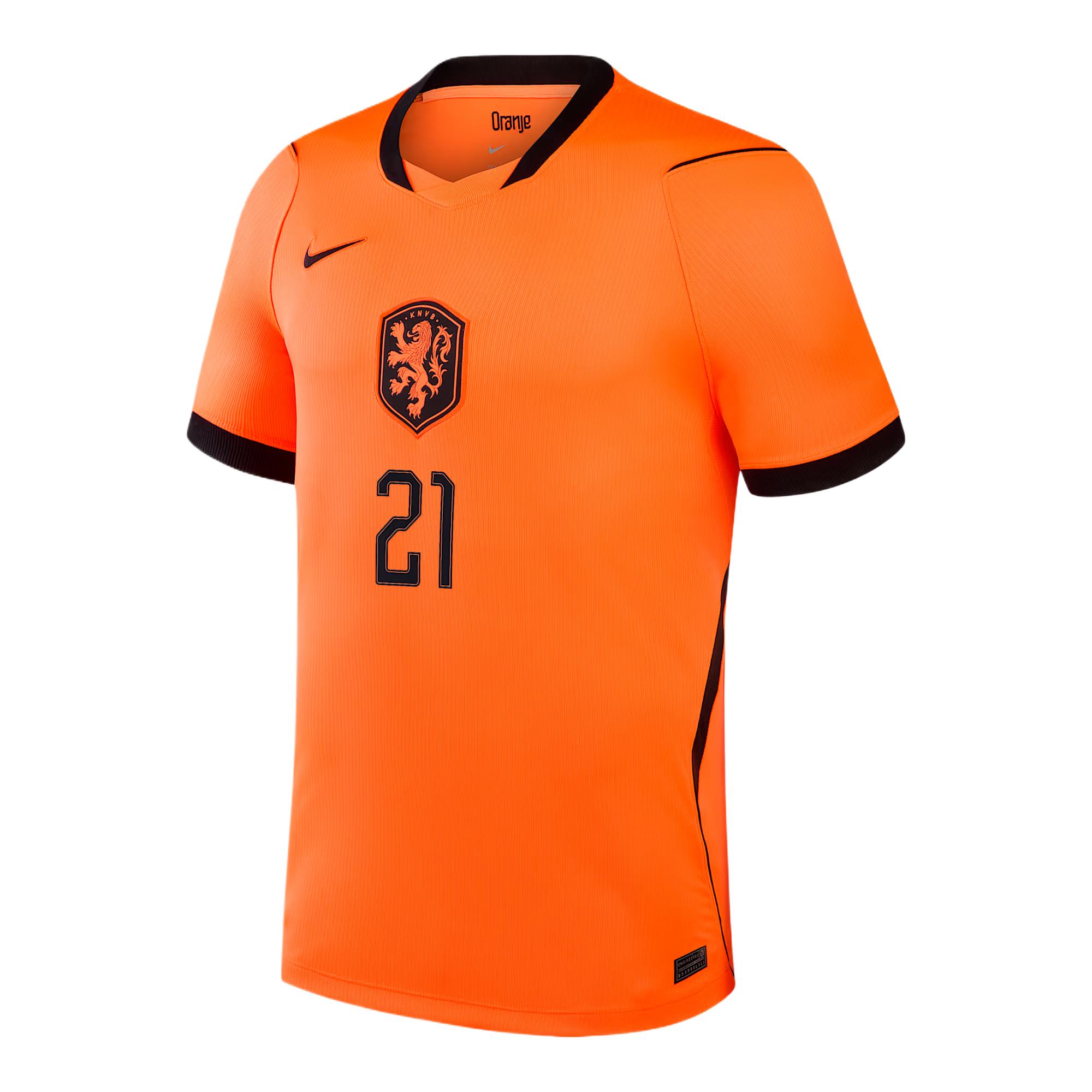 Nike Frenkie de Jong Netherlands National Team 2026 Stadium Home Men s Nike Dri-FIT Soccer Jersey NN203949326-NED 2XL