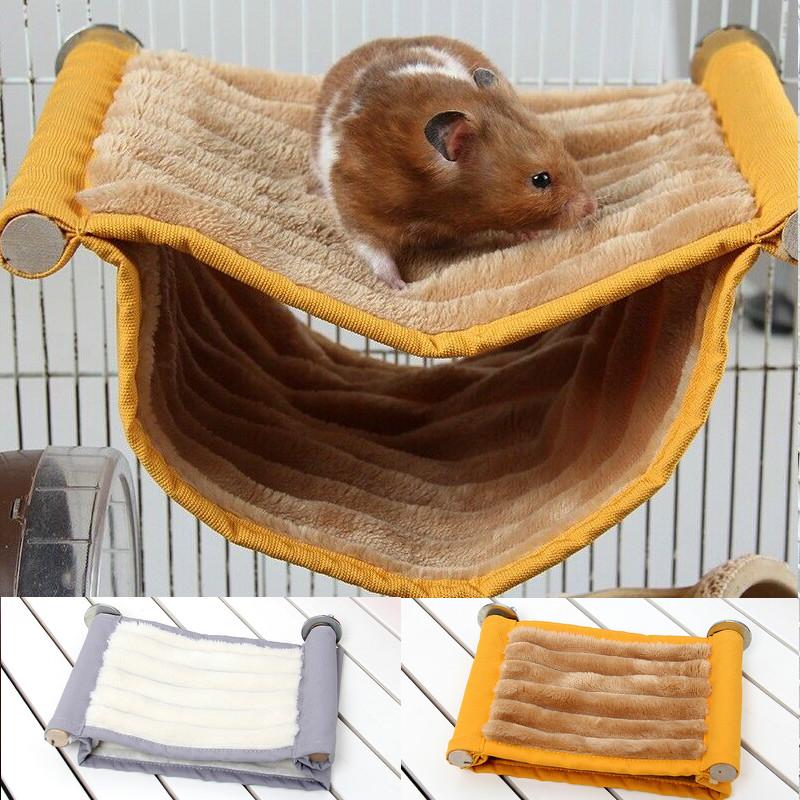 Cama Para Pequenos Animais - Ninho De Inverno Com Rede E Cobertor