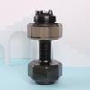 Kreativer Sportkessel Hantelform Trinkflasche Mode Wasserflasche Trinkgeschirr
