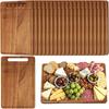 Planche à Découper en Bois d'Acacia Pour une Préparation Alimentaire Sûre Double Face Planche à Découper Naturelle en Bois Essentiel de Cuisine