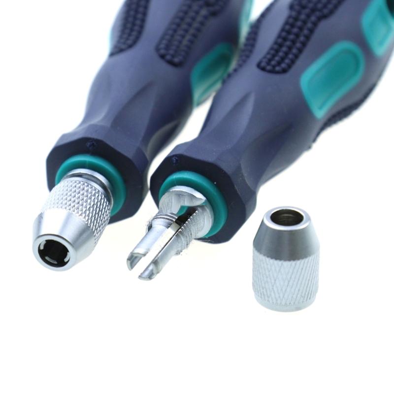 Universal Phone Repair Handle 5MM Handle Screwdriver Bit Consistent With Multiple Tools Never Slip Design