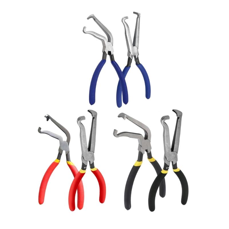 Angled Electrical Connector Pliers For Automotive Wire Plug Removal And Sensors Disconnect Tool Stubborn Tube Detachment