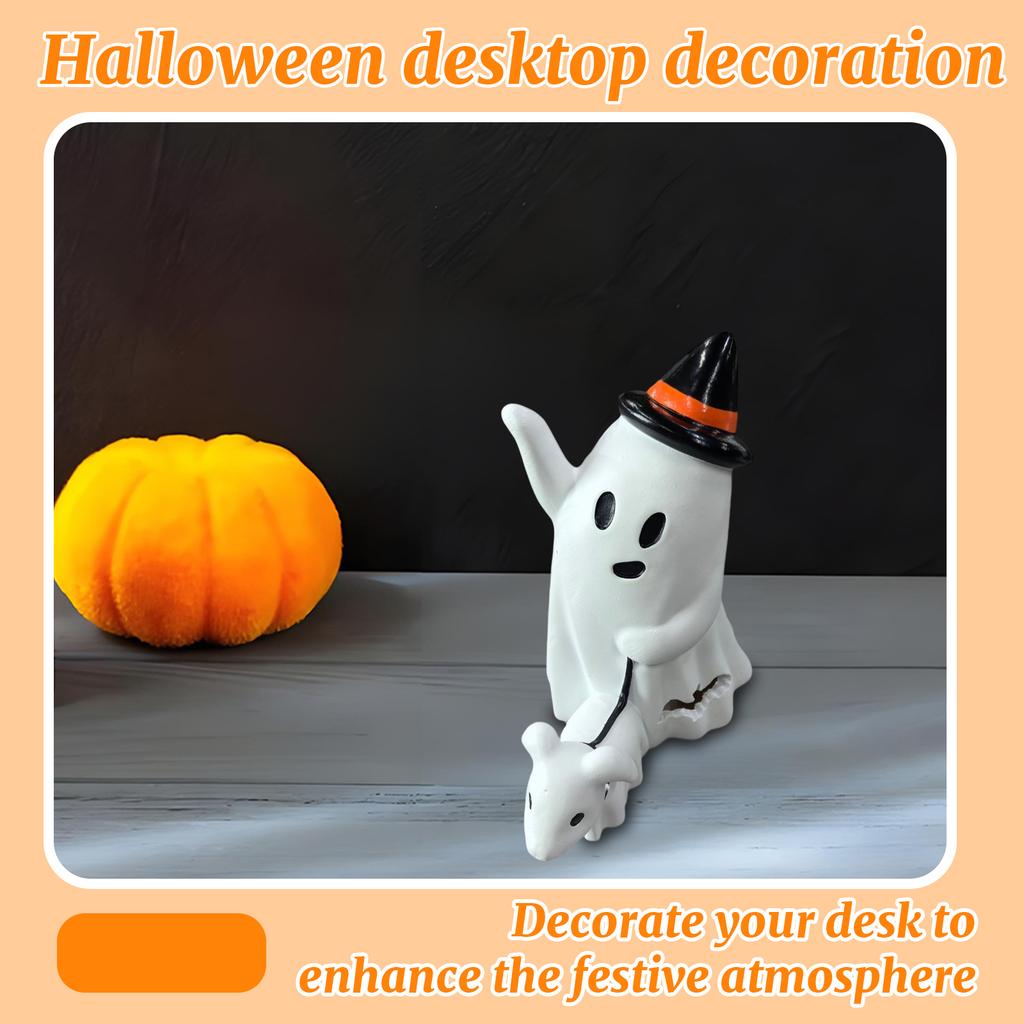 Halloween Hut Tragende Geister Hunde Spaziergang Ornament