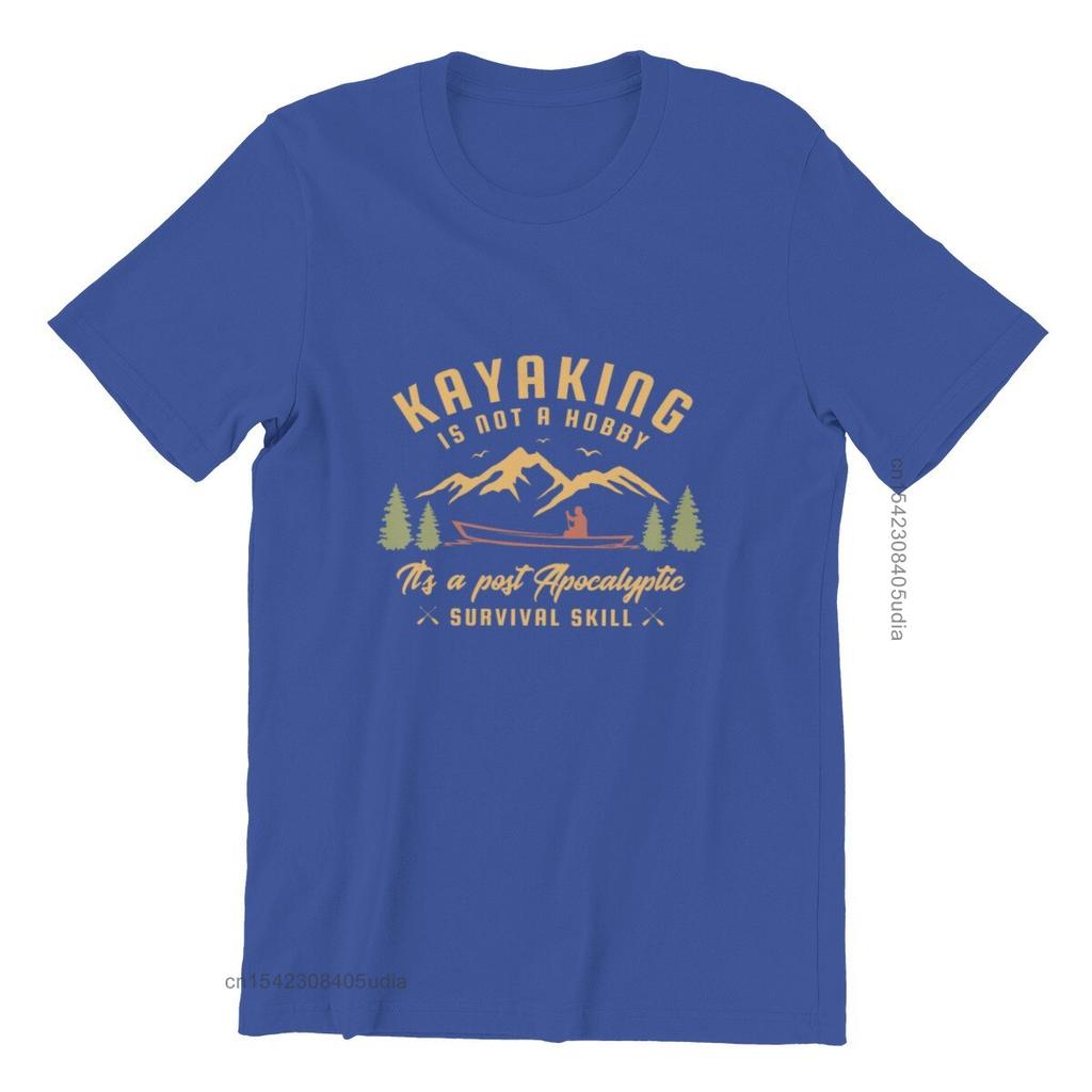 Kayaking Is Not A Hobby Its A Post Kayak Kayaking Mens TShirt Black Top TShirts Design Special Men Tees