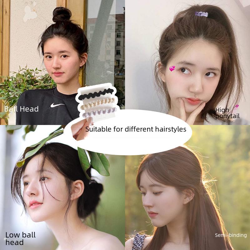 "High-Elastic 2022 Ponytail Band: Durable, Non-Damaging Hair Accessories for Women"