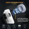 2PCS LED Car Welcome Lights HD Projector Lamp for 44Q ABT A6 RS6 A8 A3 SQ7 TT A5 A7 Q3 Q5 Q7Q44