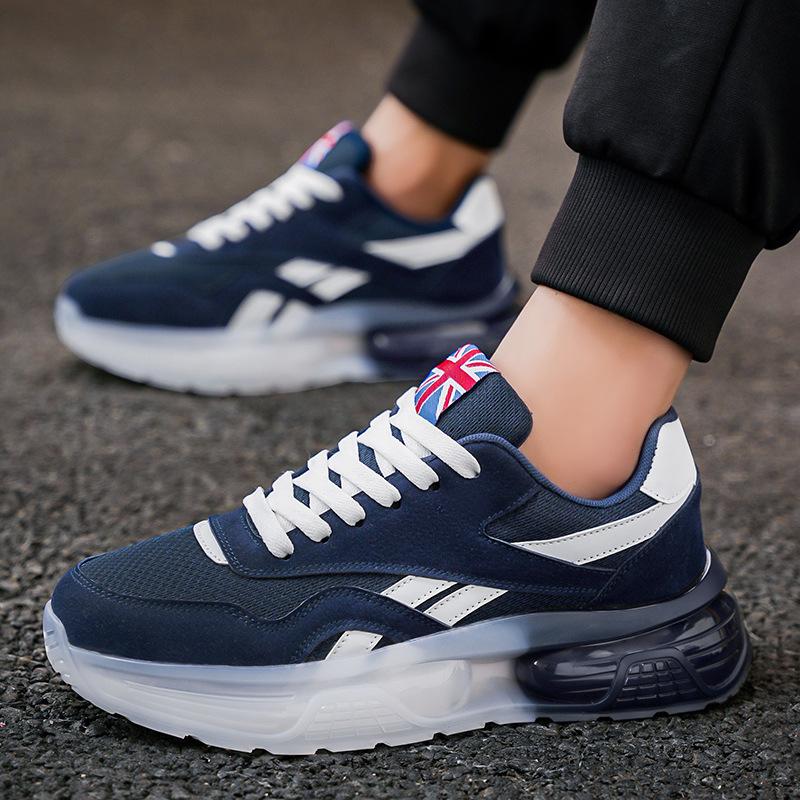 Mode Herrsneakers Nya Mode Platå Casual Sneakers Herr Lätta Återfjädring Löparskor Bekväma Sportskor Manliga