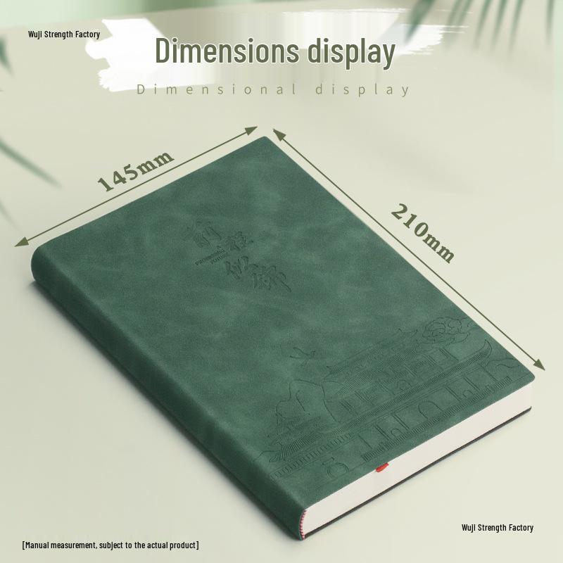 Mengjin 2024 University Student 5-Section Business Notepad - Simple, High-Value Style