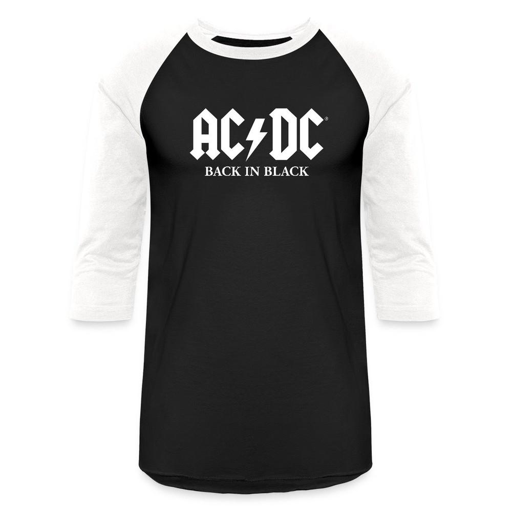 Унисекс бейсболка AC/DC Back In Black Альбом Белый Логотип XL