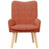 Armchair Red Orange 63 x 67 x 94 cm Fabric