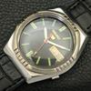Seiko 5 AUTOMATIK JAPAN HERREN VINTAGE SCHWARZES ZIFFERBLATT UHR a701909-5 R207-a701909