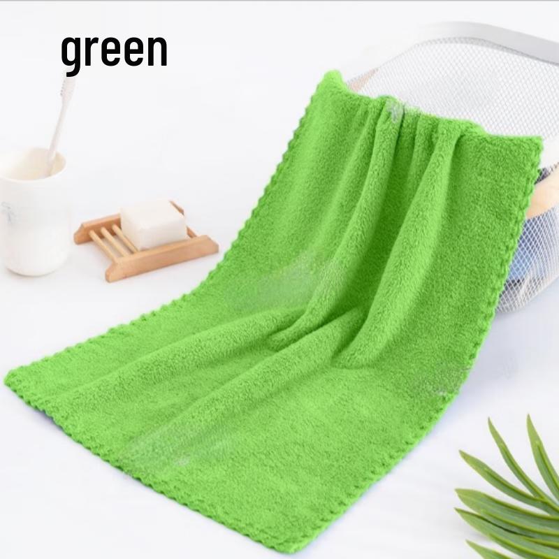 Super Soft Absorbent Coral Fleece Cleaning Cloth
