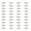 Pack Of 40 Christmas Pine Branches Realistic Texture For Holiday Decorations Durable Design Indoor Outdoors Use