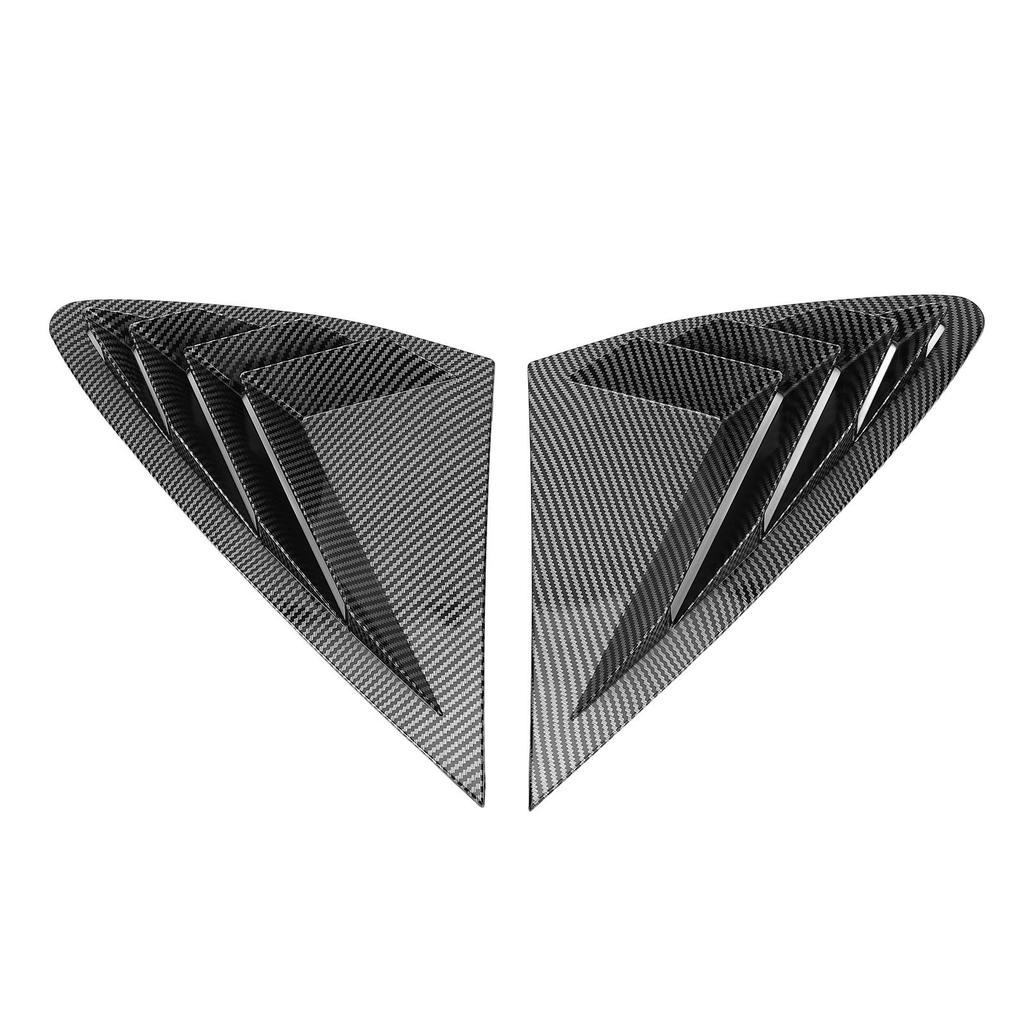 2Pcs Rear Side Window Louver Cover Left Right Rear Window   Vent Scoop Shutter Cover Blind Replacement for GLC   C253 2016-2022