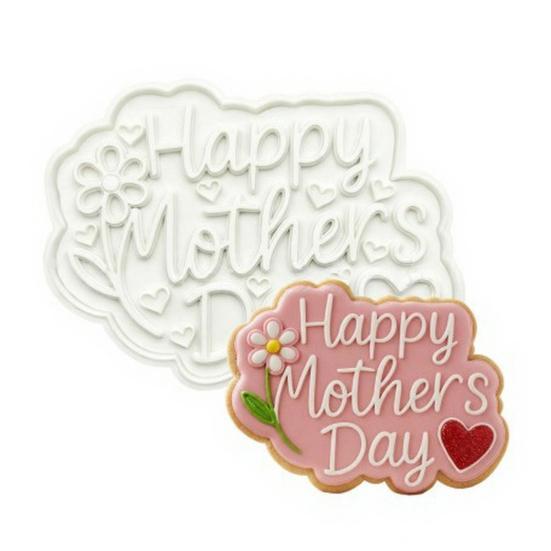 

Cookie Cutters Food Grade Plastic Non-Toxic Cookie Stamps Reusable Flexible Decorations Mold for Home Kitchen Bakery C